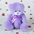 Children Toy Gifts Beautiful Purple Color Plush Teddy Bear Toy